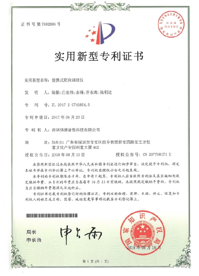 便携式靶向调理仪